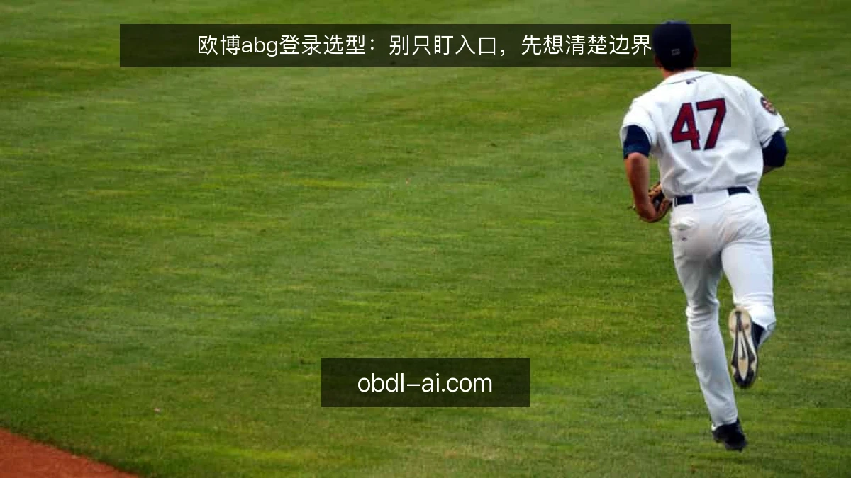 欧博abg登录选型:别只盯入口,先想清楚边界